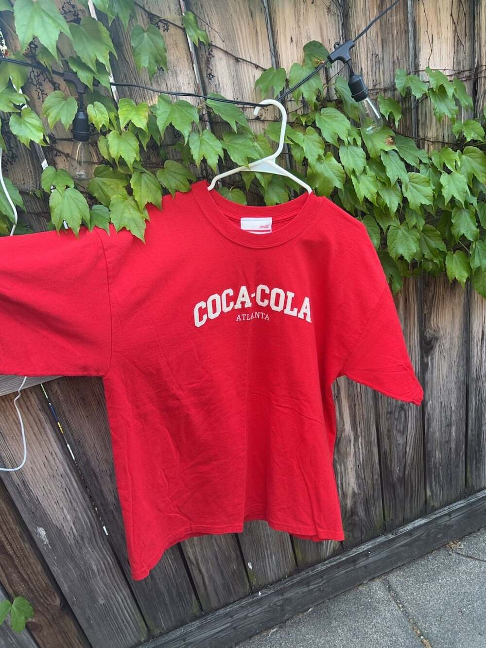 Coca-Cola Atlanta Graphic T-Shirt Red Size XL